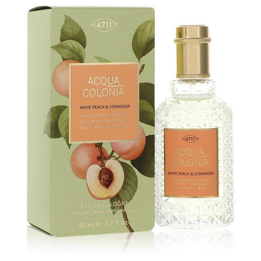 4711 Acqua Colonia White Peach & Coriander Eau De Cologne Spray (Unisex) By 4711 - detoks.ca