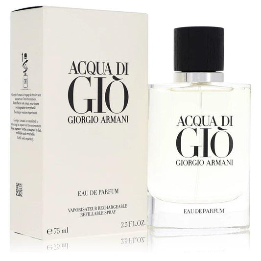Acqua Di Gio Eau De Parfum Refillable Spray By Giorgio Armani - detoks.ca