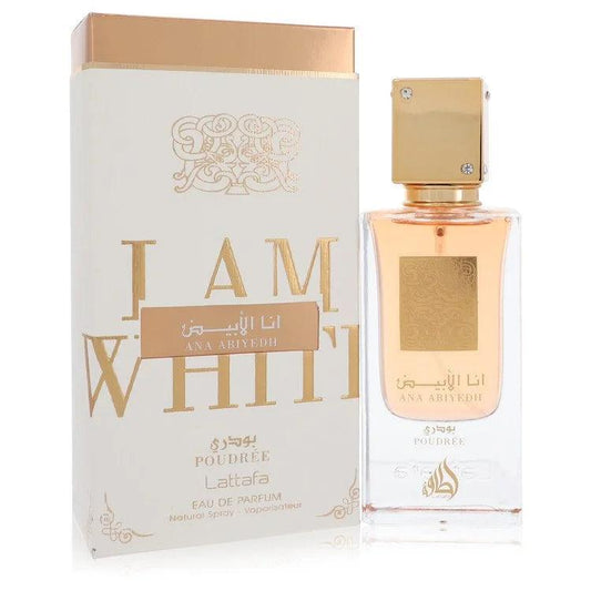 Ana Abiyedh I Am White Poudree Eau De Parfum Spray By Lattafa - detoks.ca