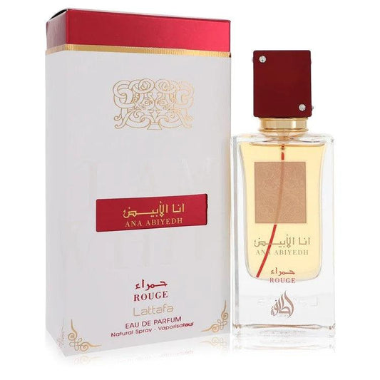 Ana Abiyedh I Am White Rouge Eau De Parfum Spray By Lattafa - detoks.ca