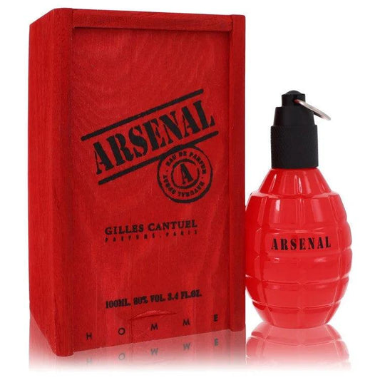 Arsenal Red Eau De Parfum Spray (New) By Gilles Cantuel - detoks.ca