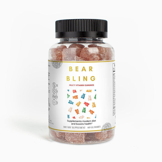 Bear Bling (Multivitamin Bear Gummies for Adults) - detoks.ca