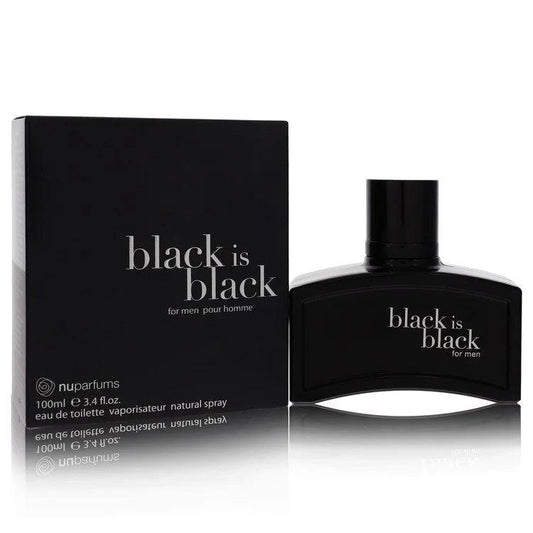 Black Is Black Eau De Toilette Spray By Nu Parfums - detoks.ca