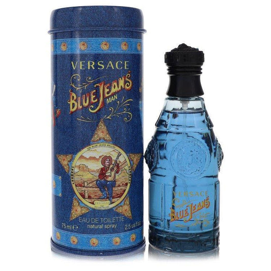 Blue Jeans Eau De Toilette Spray (New Packaging) By Versace - detoks.ca