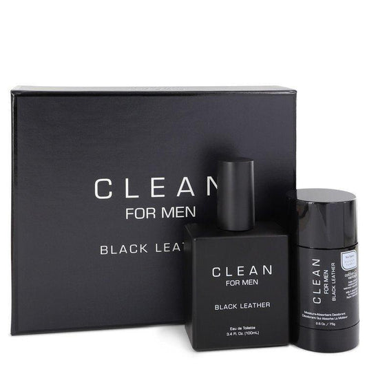Clean Black Leather Gift Set By Clean - detoks.ca