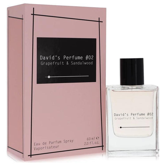 David's Perfume #02 Grapefruit & Sandalwood Eau De Parfum Spray By David Dobrik - detoks.ca
