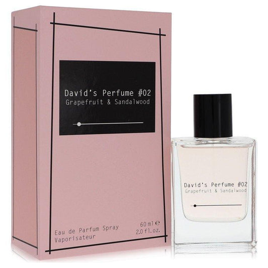 David's Perfume #02 Grapefruit & Sandalwood Eau De Parfum Spray (Unisex) By David Dobrik - detoks.ca