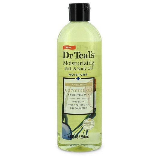 Dr Teal's Moisturizing Bath & Body Oil Nourishing Coconut Oil with Essensial Oils, Jojoba Oil, Sweet Almond Oil and Cocoa Butter By Dr Teal's - detoks.ca