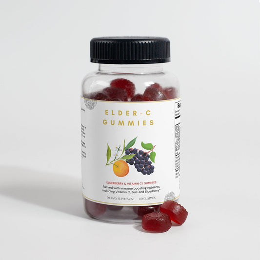 Elder-C Gummies (Elderberry with Vitamin C) - detoks.ca