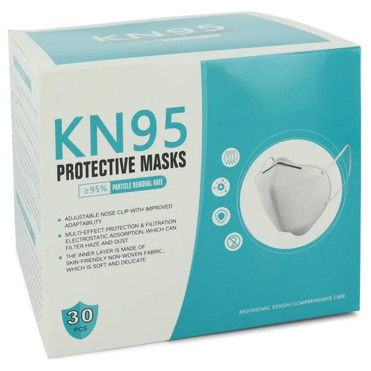 Kn95 Mask Thirty (30) KN95 Masks, Adjustable Nose Clip, Soft non-woven fabric, FDA and CE Approved By Kn95 - detoks.ca