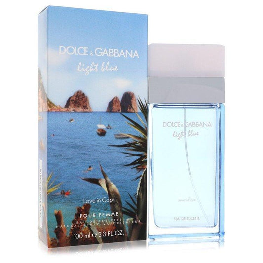 Light Blue Love In Capri Eau De Toilette Spray By Dolce & Gabbana - detoks.ca