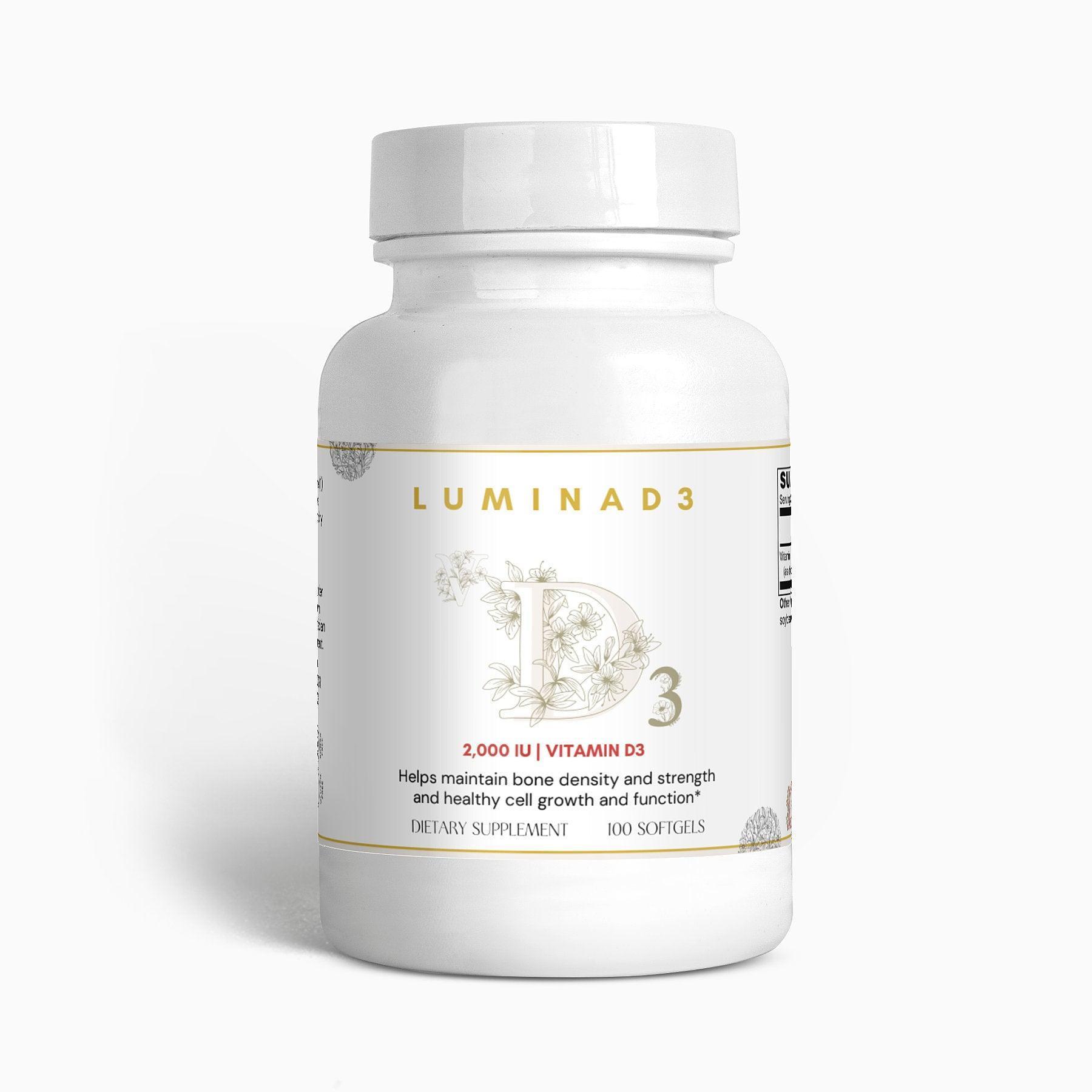 LuminaD3 SoftGels Vitamin D3 2,000 IU - detoks.ca
