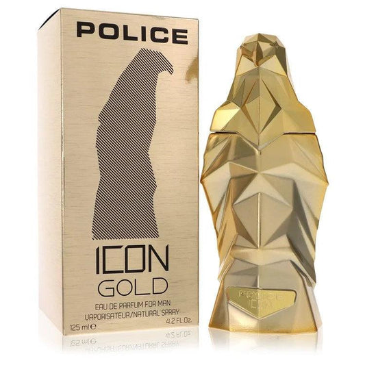 Police Icon Gold Eau De Parfum Spray By Police Colognes - detoks.ca