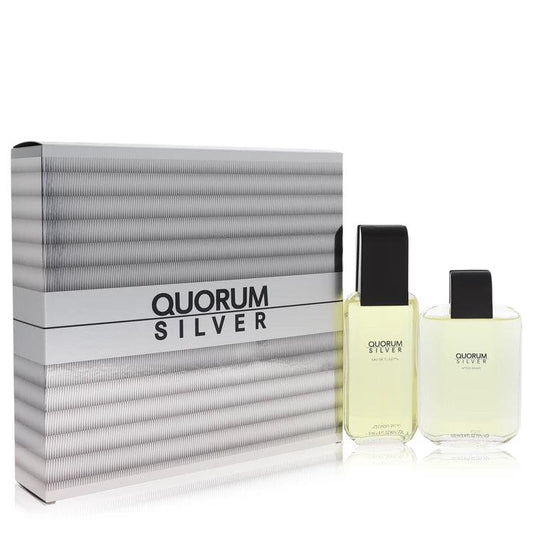 Quorum Silver Gift Set By Puig - detoks.ca
