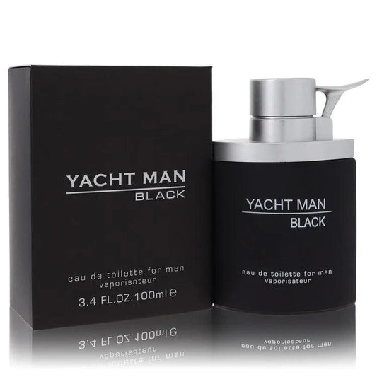Yacht Man Black Eau De Toilette Spray By Myrurgia - detoks.ca