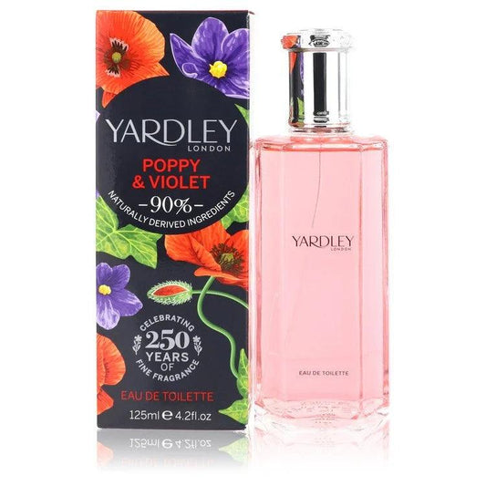 Yardley Poppy & Violet Eau De Toilette Spray By Yardley London - detoks.ca
